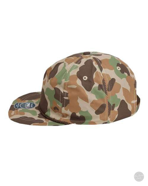 Imperial DNA Frog Camo Brown Rope Hat Hat Imperial Frog Camo Brown