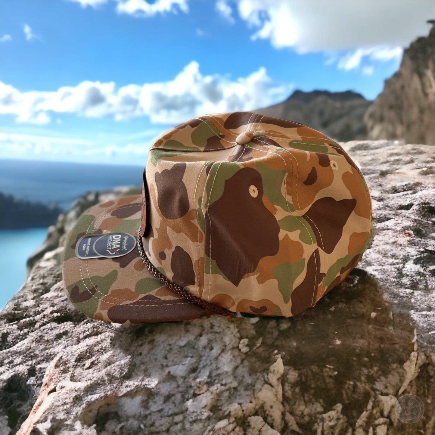 Imperial DNA Frog Camo Brown Rope Hat Hat Imperial