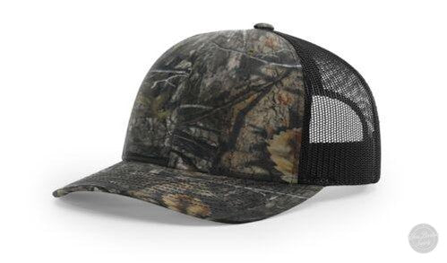 Richardson 112 P Leather Patch Hat Von Burton Supply Mossy Oak Country DNA