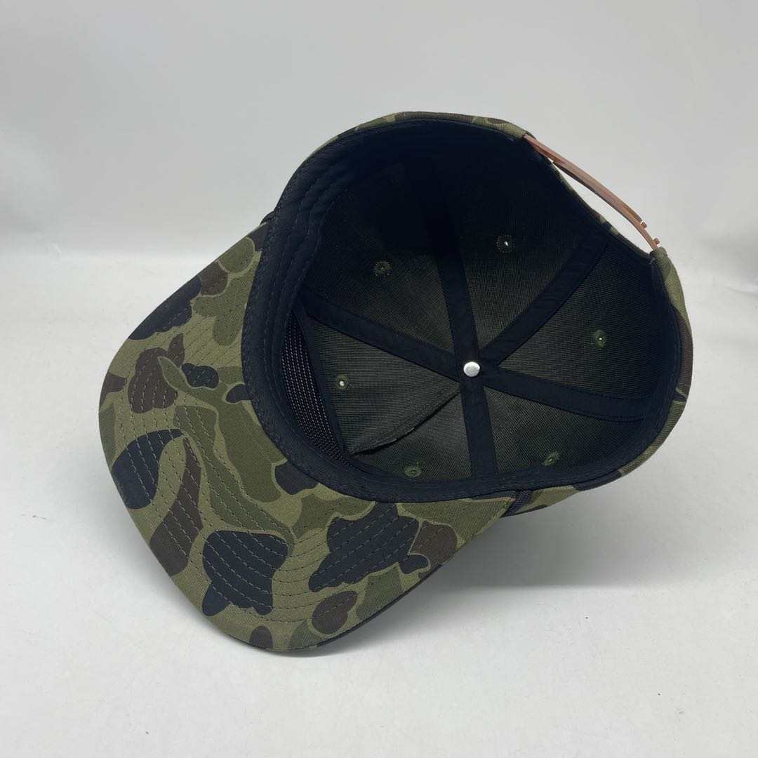 Vintage Duck Camo Rope Hat Platte Von Burton Supply