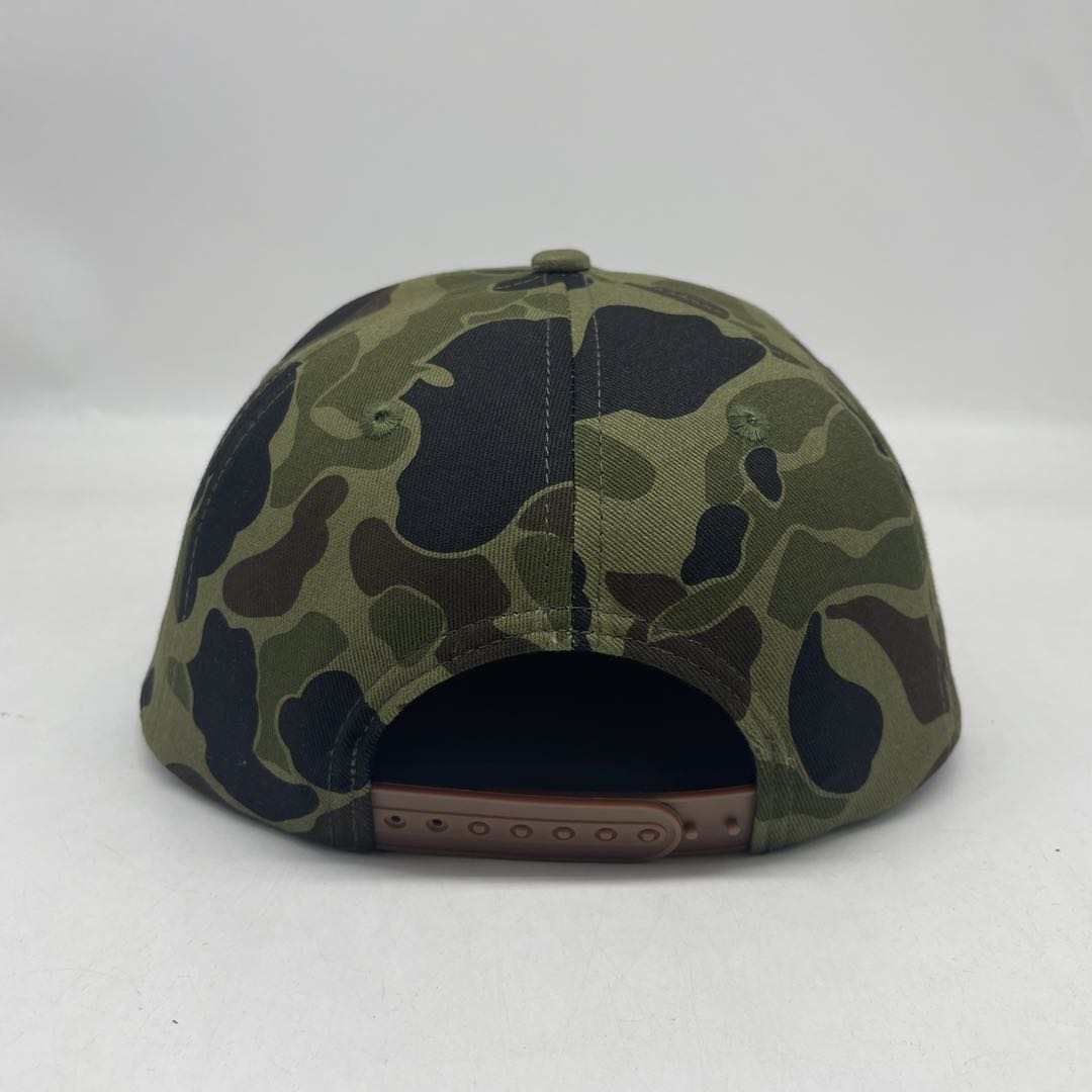 Vintage Duck Camo Rope Hat Platte Von Burton Supply
