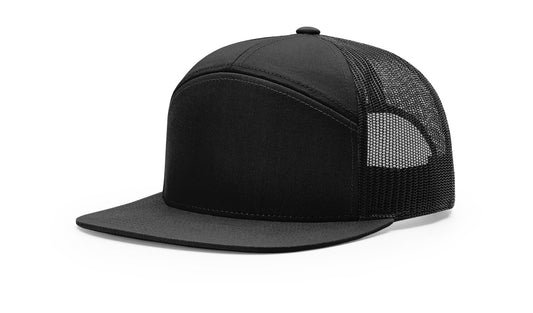 Custom 168 Richardson, Richardson flatbill custom 168 7 panel, custom patch hats, custom hats