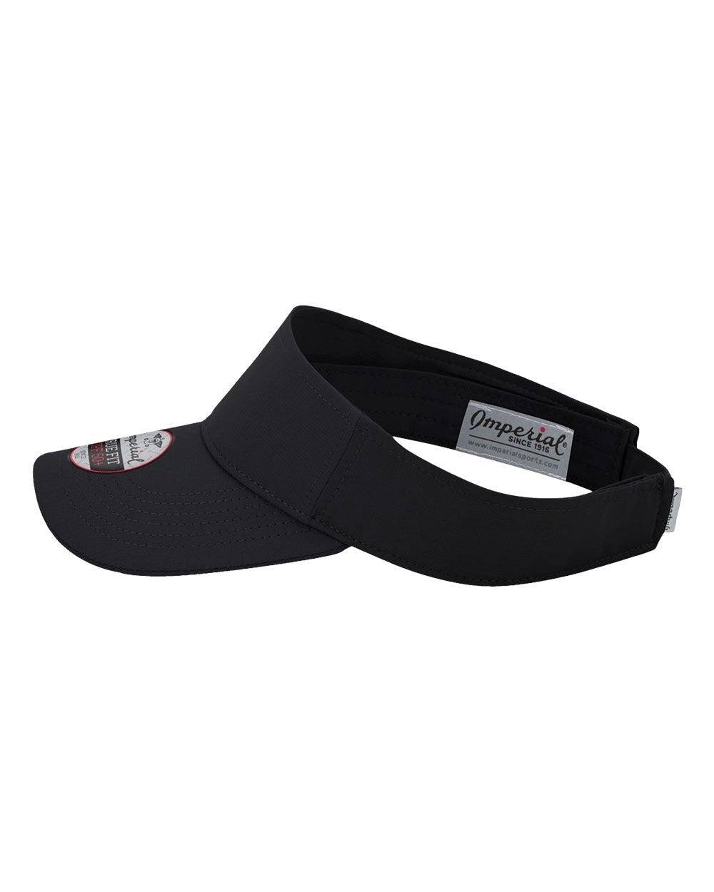 Imperial Phoenix Leather Patch Visor Visor Imperial Black  