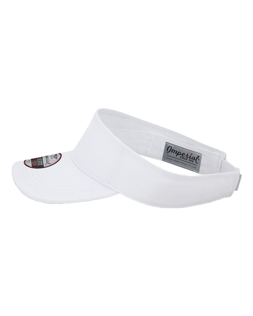 Imperial Phoenix Leather Patch Visor Visor Imperial White  
