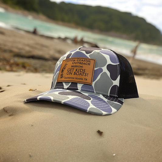 Custom Duck Camo Bay Rider Hat  Von Burton Supply