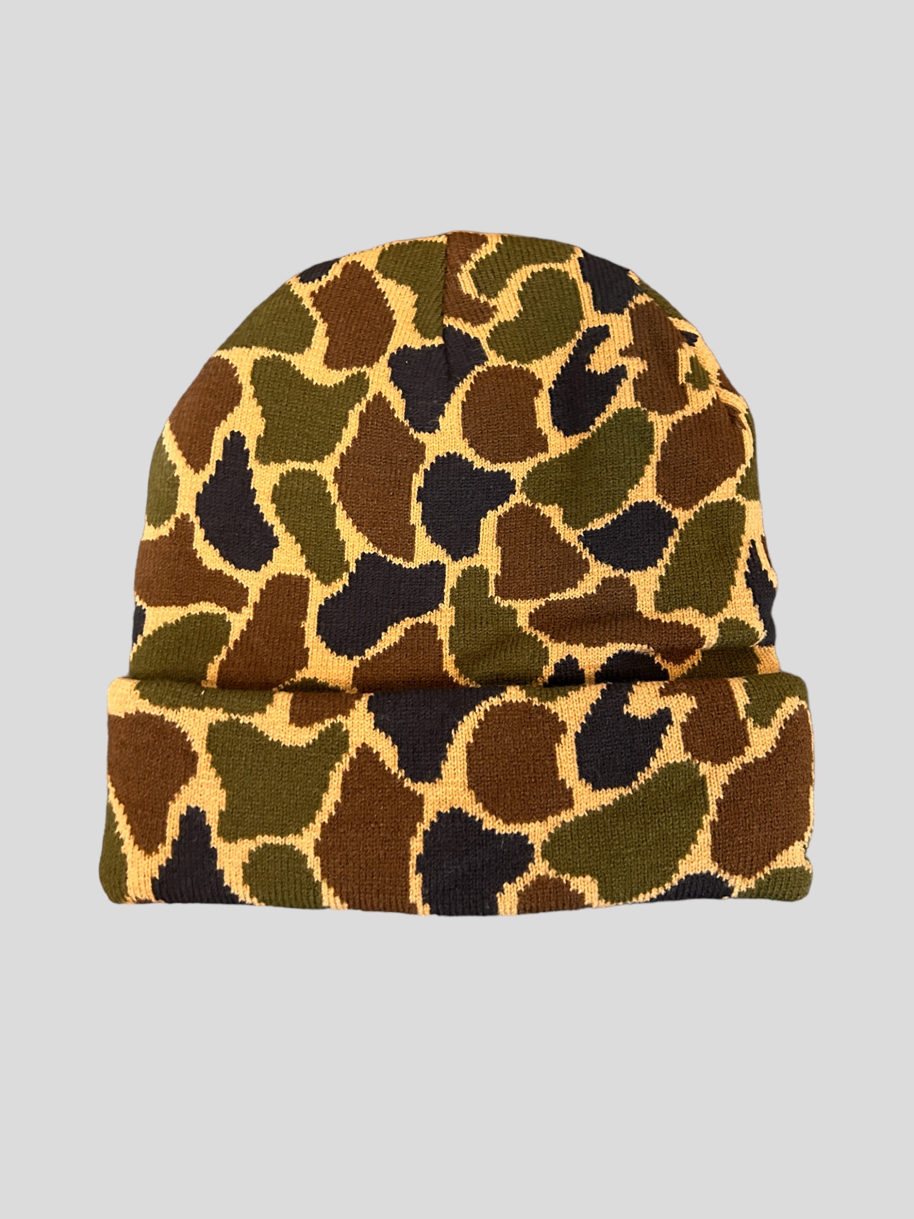 Duck Camo Beanie Valley Creeper  Von Burton Supply Co.   