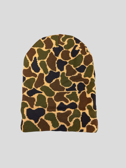 Duck Camo Beanie Valley Creeper  Von Burton Supply Co.   