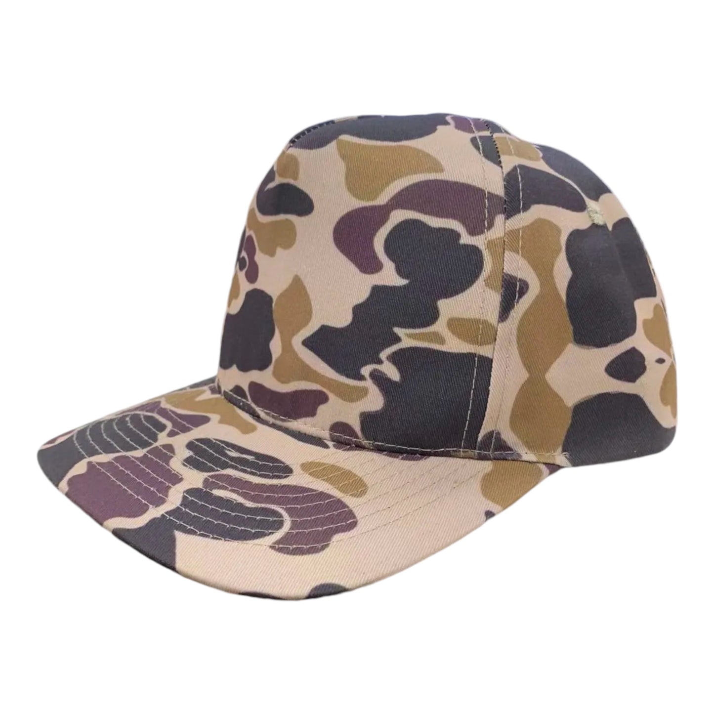 Custom Beaver Creek Duck Camo Five Panel Hat Camo Hat Von Burton Supply   