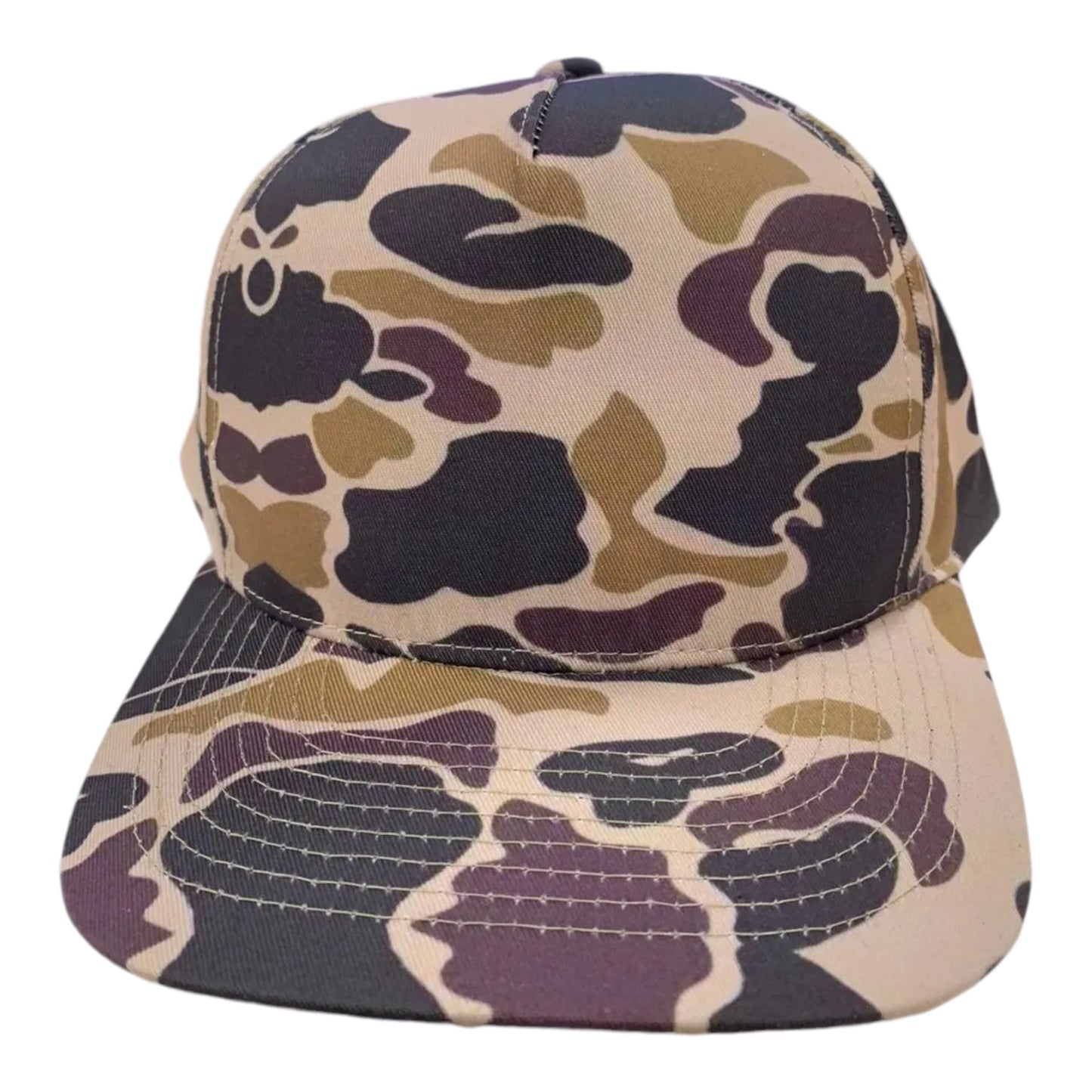 Custom Beaver Creek Duck Camo Five Panel Hat Camo Hat Von Burton Supply   