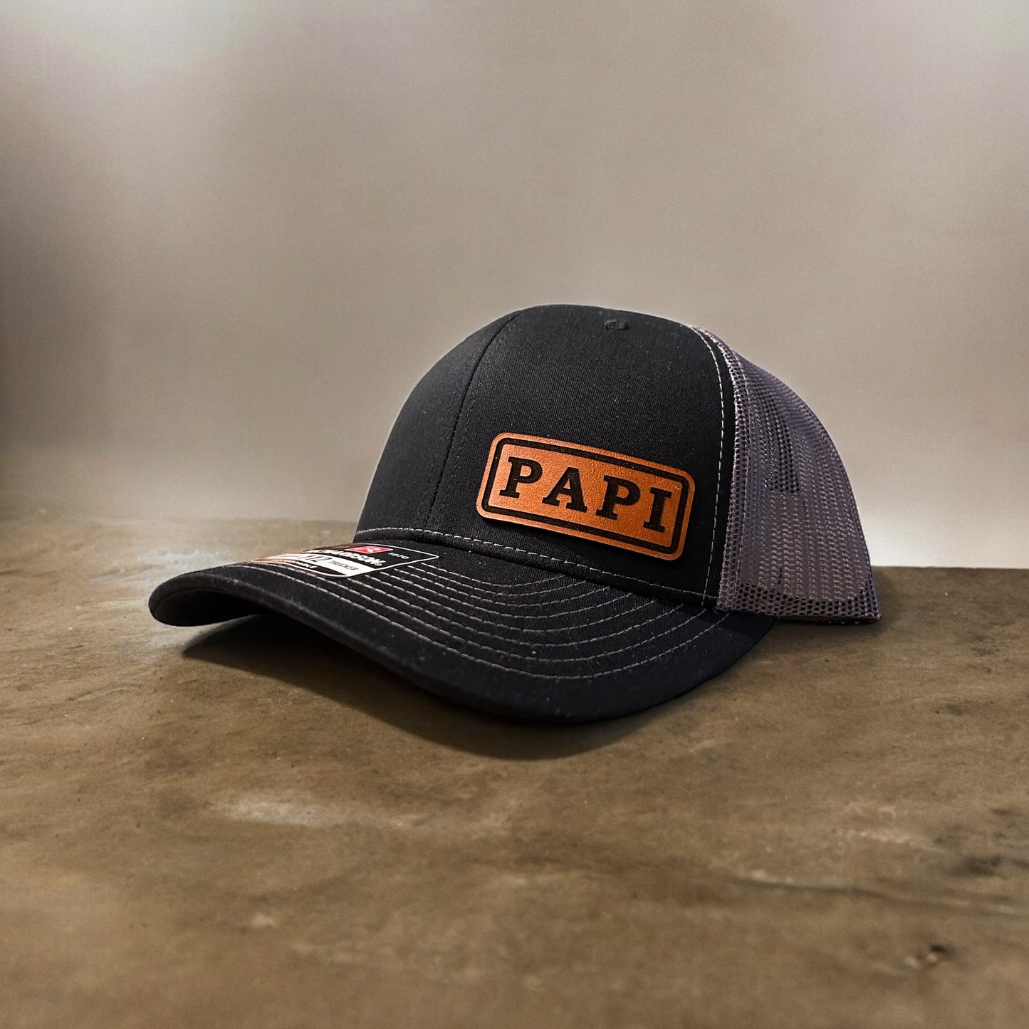papi leather patch gift hats, fathers day gift hats for dad, gifts for fathers day, gifts for dad, papi gifts, dad hats, papi gifts, papi hats