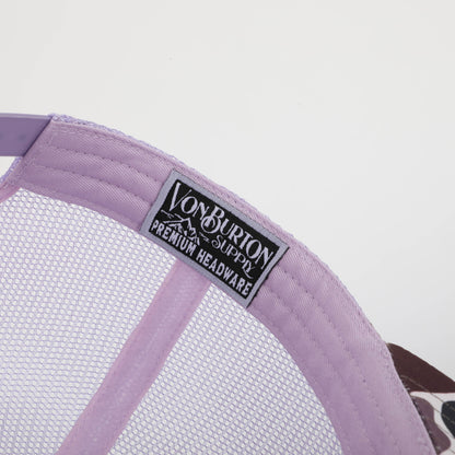 Classic Duck Camo 7 Panel Hat Fireweed Camo Hat Von Burton Supply   