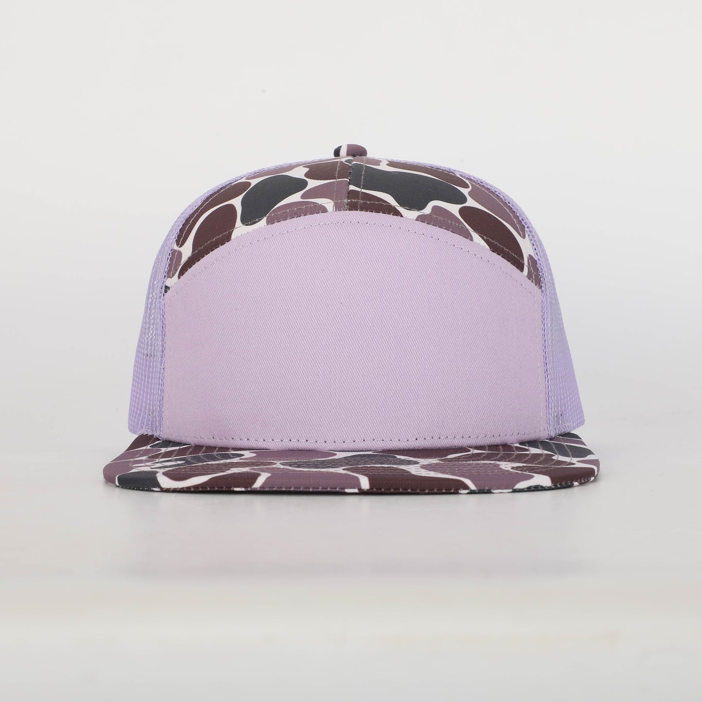 Classic Duck Camo 7 Panel Hat Fireweed Camo Hat Von Burton Supply   