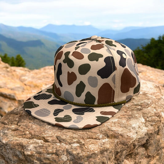 Pueblo Creeper Custom Duck Camo Rope Hat Camo Rope Hat Von Burton Supply