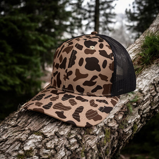 Custom Duck Camo 6 Panel Trucker Hat Brushy Creek Camo 6 Panel Hat Von Burton Supply