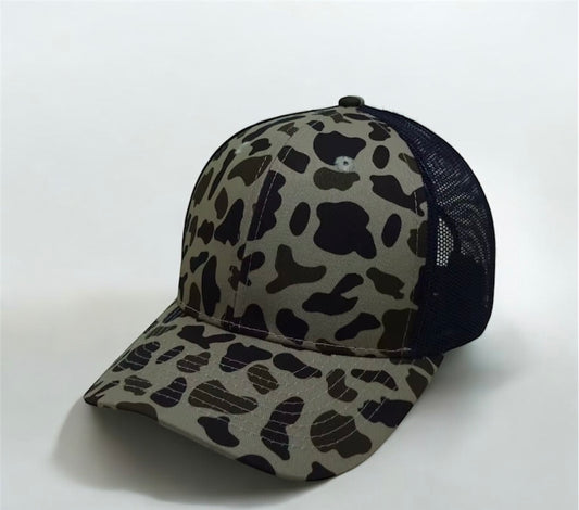 Custom Duck Camo 6 Panel Trucker Hat Brushy Creek Camo 6 Panel Hat Von Burton Supply