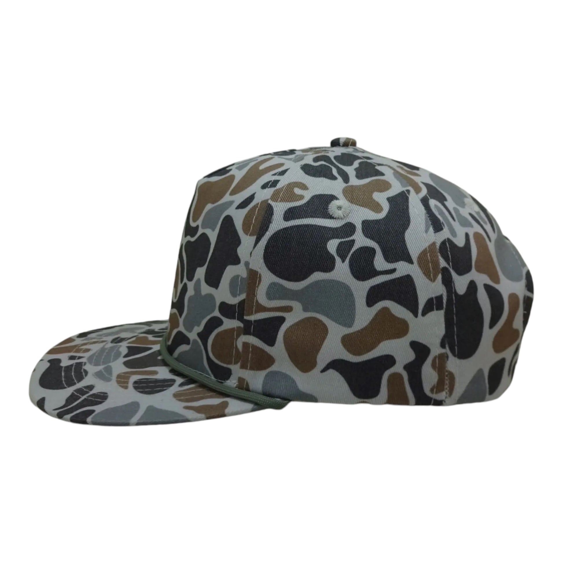 Custom Bush Creeper Duck Camo Rope Hat Camo Rope Hat Von Burton Supply   