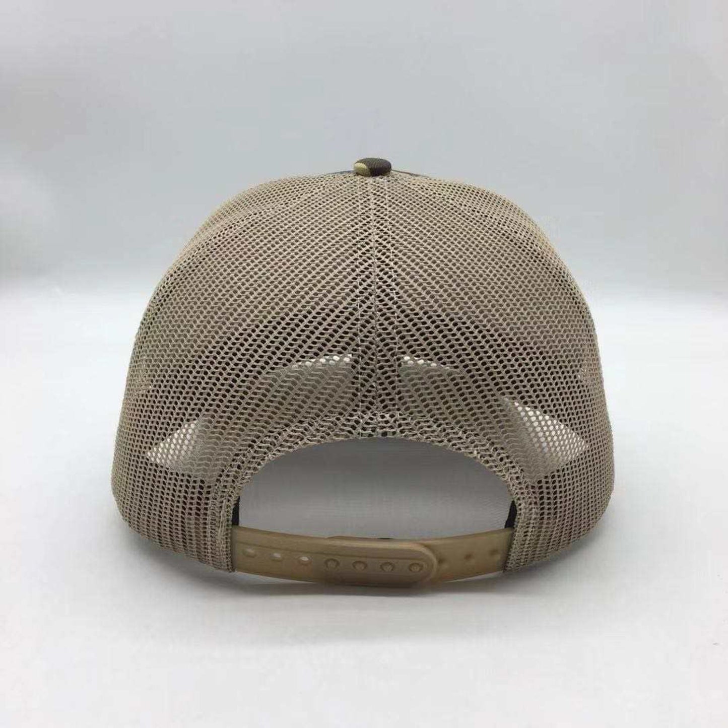 Vintage Duck Camo Leather Patch Aspen Hat