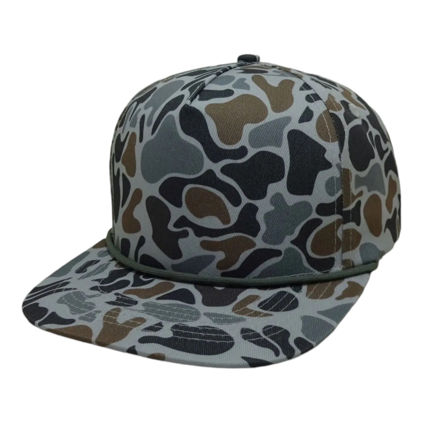 Custom Bush Creeper Duck Camo Rope Hat Camo Rope Hat Von Burton Supply   